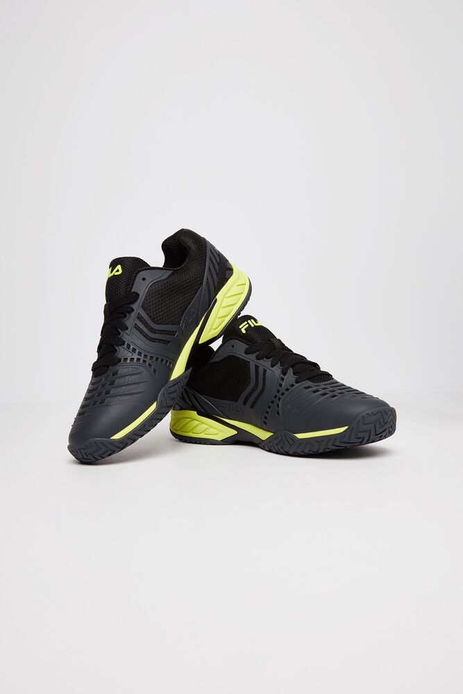 Fila Axilus 2 Energized Tennis Shoes Negras Amarillo | VSIY15743