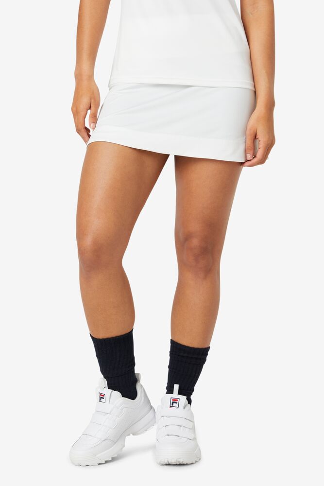 Fila Back Court A-line Skirt Blancas | LFWC38701