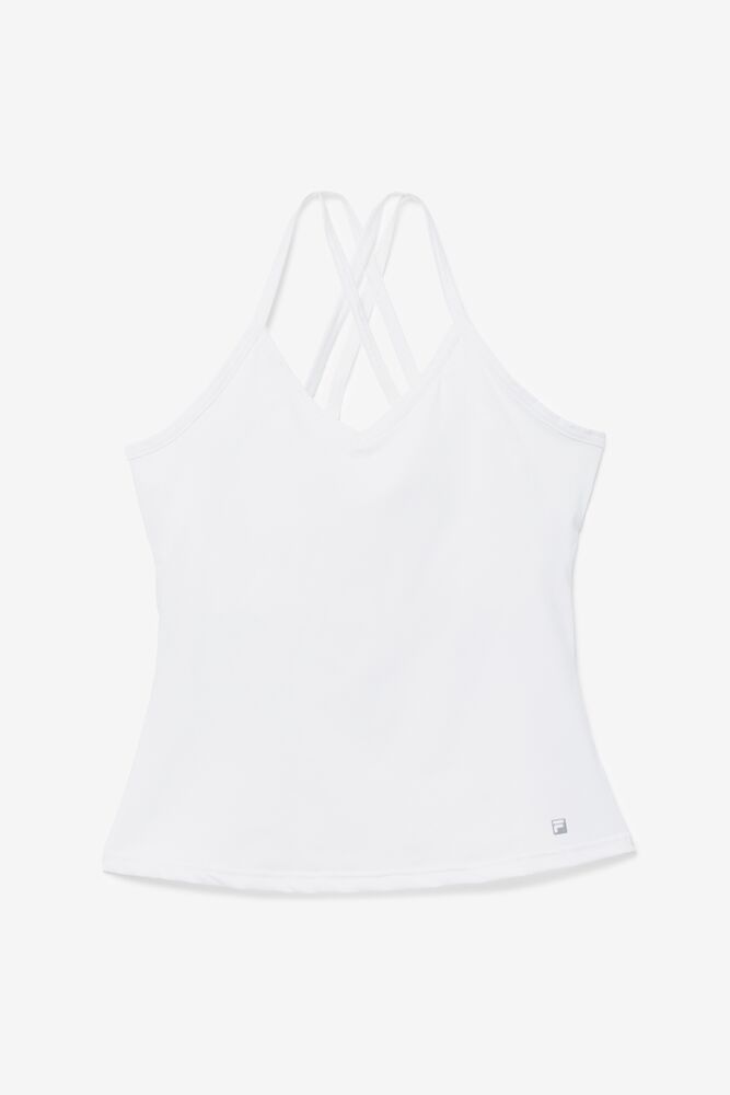 Fila Back Court Cami Tank Blancas | FOWB40159