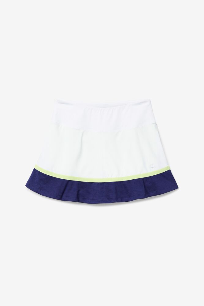 Fila Back Court Flare Skort Blancas | XWPG02147