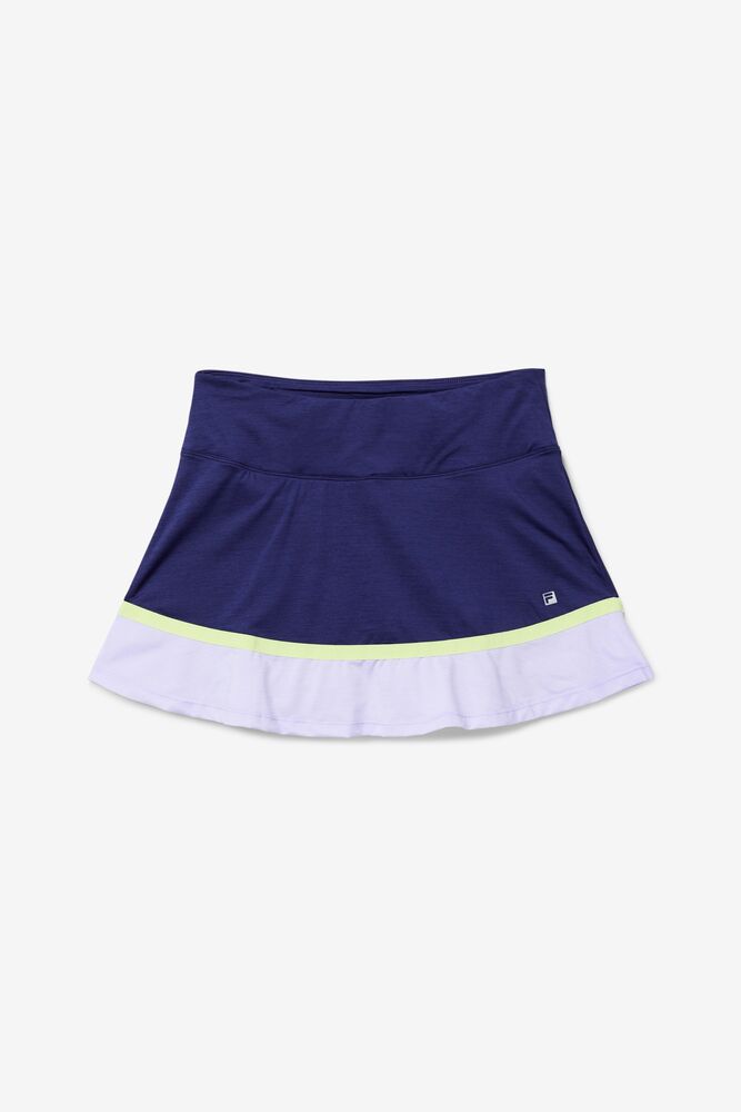 Fila Back Court Flare Skort Moradas | FHKR86579