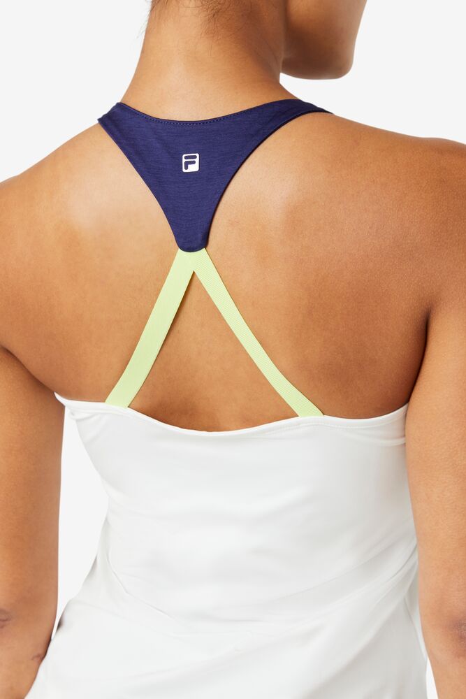 Fila Back Court Halter Tank Blancas | OWZP46589