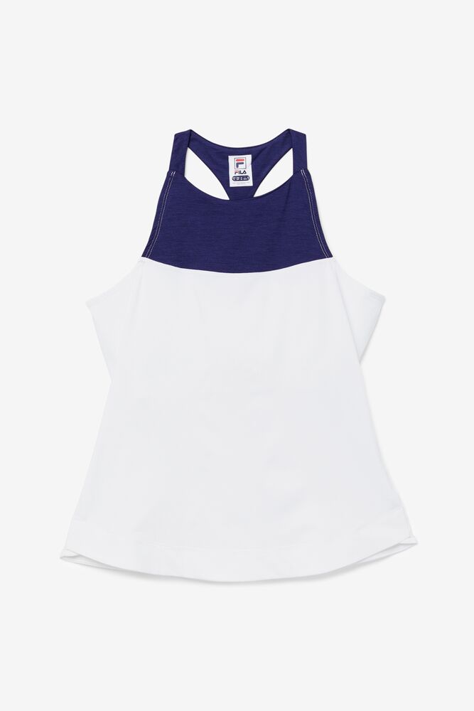 Fila Back Court Halter Tank Blancas | OWZP46589