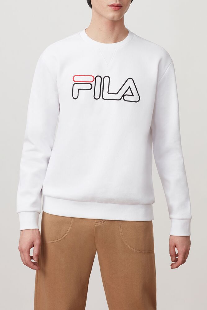 Fila Basil Sweatshirt Blancas | ACMX43892