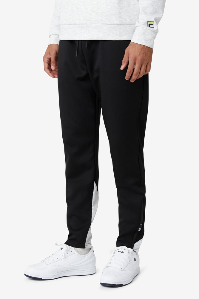 Fila Basset Tech Pant Negras Gris Claro | AVRP52476