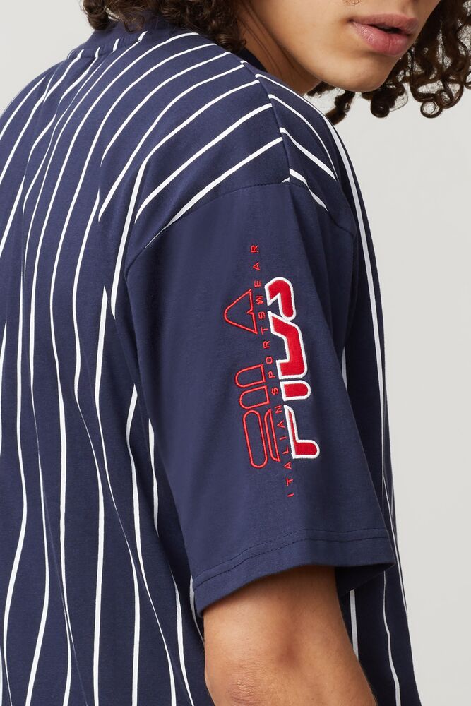 Fila Benjamin Tee Peac/Wht/Cred | SRHN03124