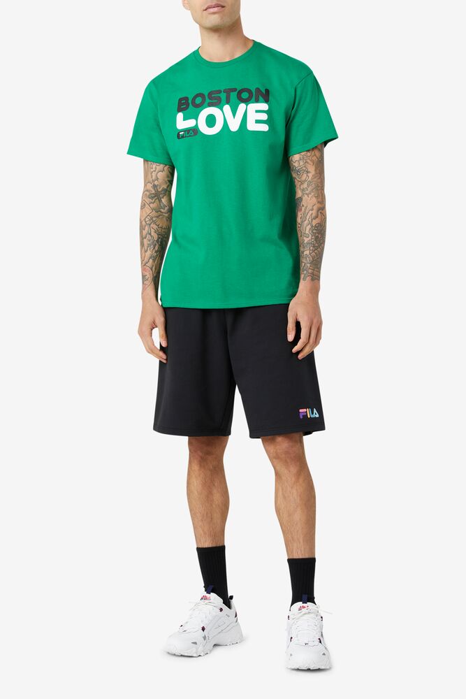 Fila Boston Love Tee Ferngreen | WEVG80125