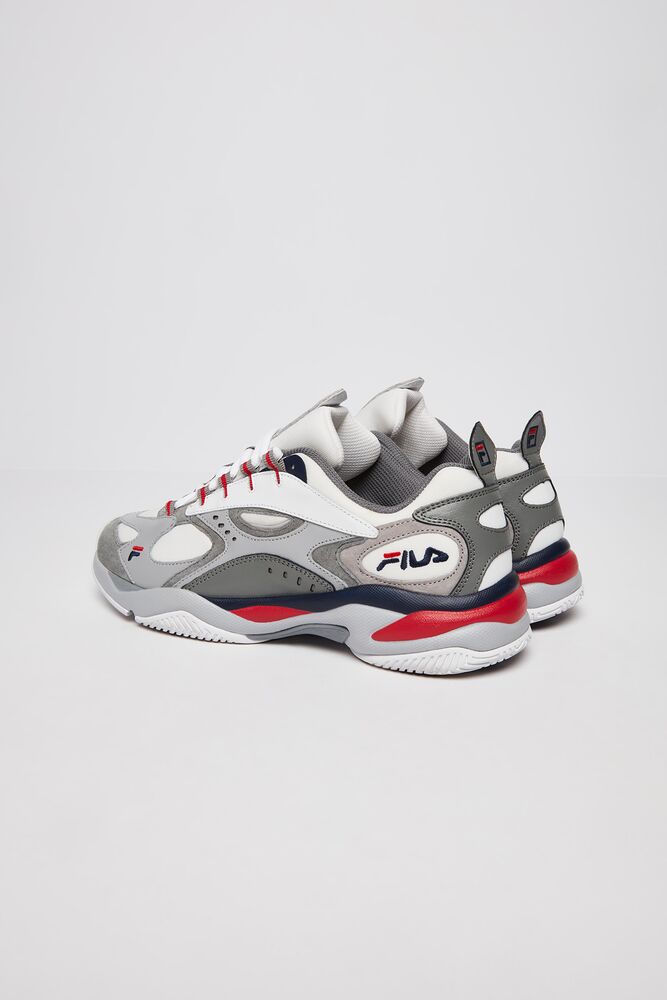 Fila Boveasorus Tennis Shoes Blancas Azul Marino | GJEP29704