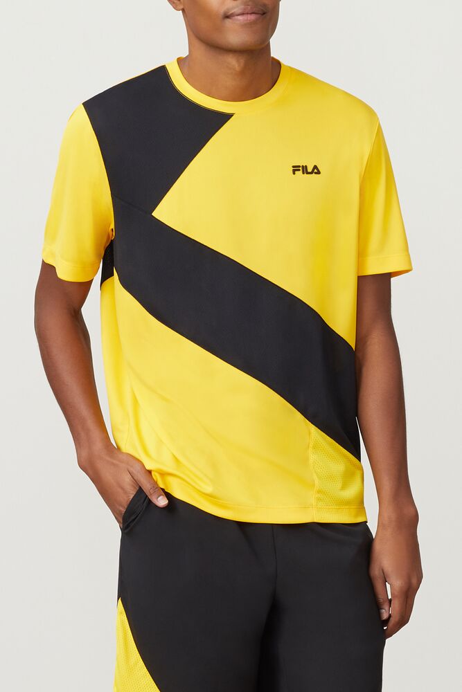 Fila Break Point Slash Crew Blancas Negras | HLNV89654