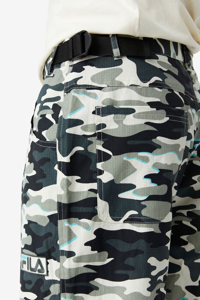 Fila Brigade Camo Pants Negras | DILT20613