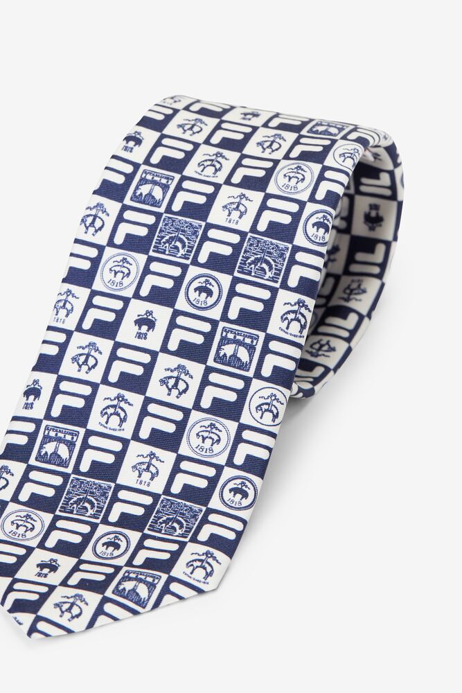 Fila Brooks Brothers X Fila Ace Logo Tie 641 Monogram | HZDF71328