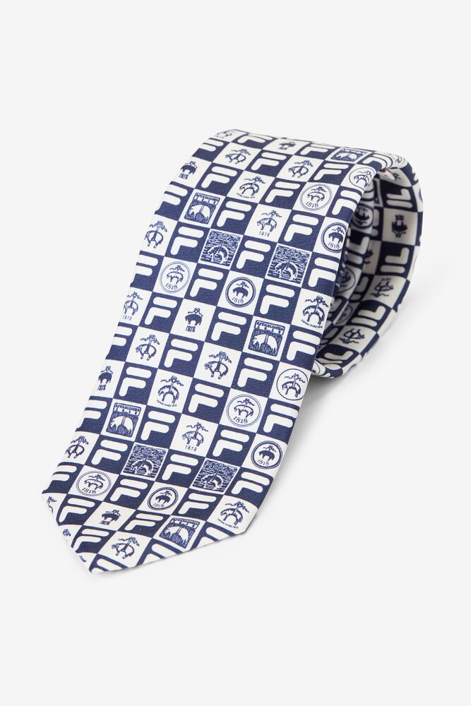 Fila Brooks Brothers X Fila Ace Logo Tie 641 Monogram | HZDF71328