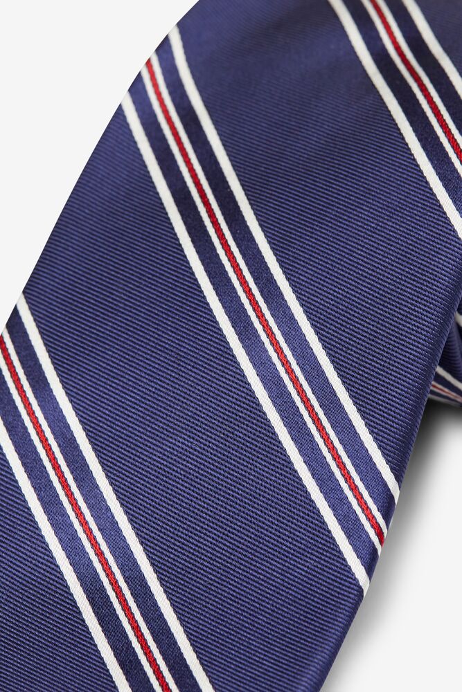 Fila Brooks Brothers X Fila Pro Striped Tie Azul Marino | JBKA12084