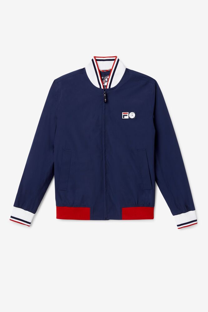 Fila Brooks Brothers X Fila Stadium Jacket Azul Marino | WFCH49653