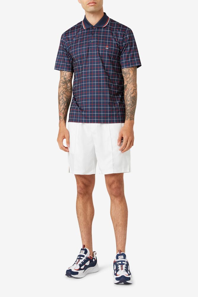 Fila Brooks Brothers X Fila Windowpane Polo 606 Knit Check | IFLK10872