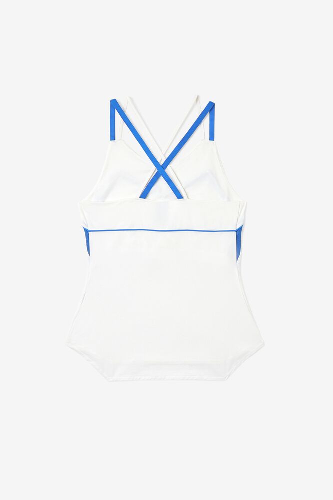 Fila Celestial Point Cami Tank Blancas Azules | GTZY21709