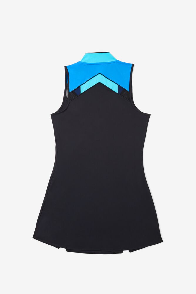 Fila Celestial Point Dress Negras Azules Turquesa | QPXH58073