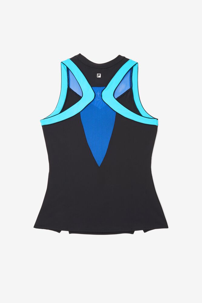 Fila Celestial Point Racerback Tank Negras Azules Turquesa | YGZM58102