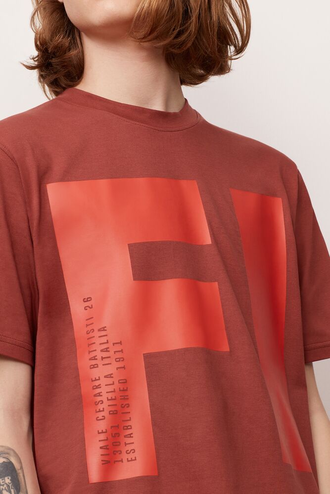 Fila Clark Tee Maho/Chili | PUYS52019