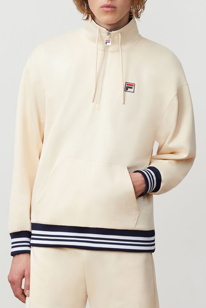 Fila Cole 1/2 Zip Sandollar | EOCT07845