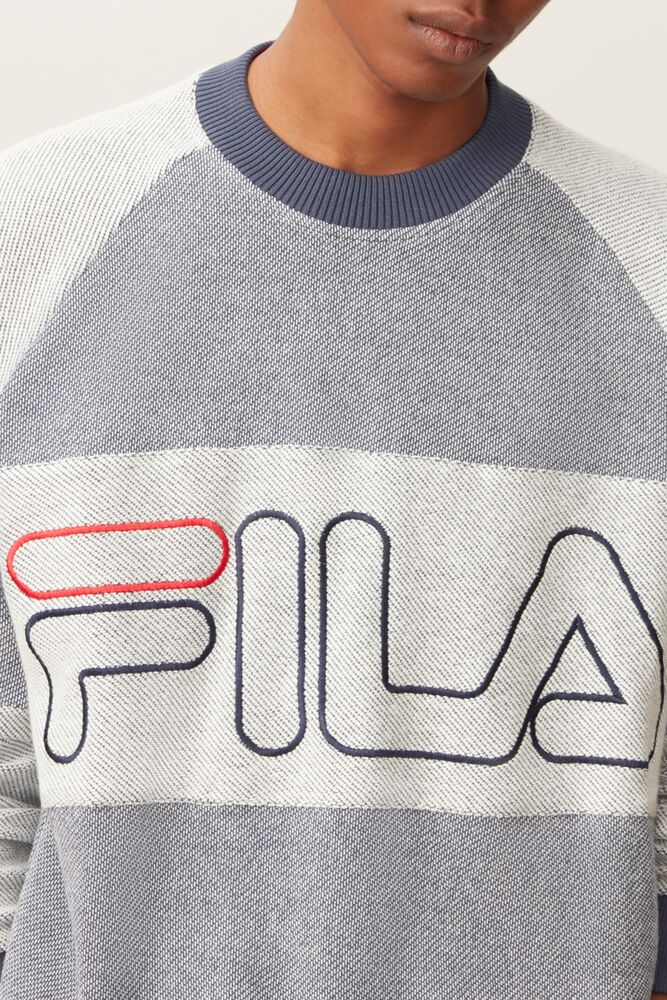 Fila Cooper Sweatshirt Peac/Wht/Cred | GAML10964