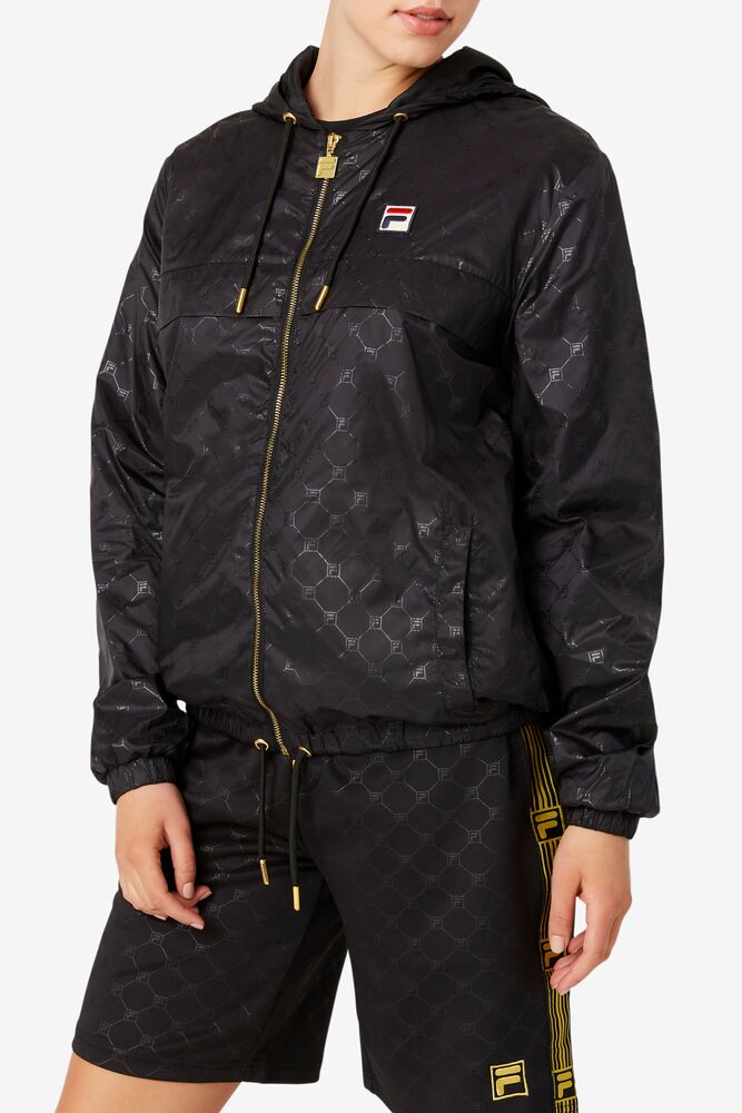 Fila Copper Hood Jacket Negras Negras | VTAQ97354