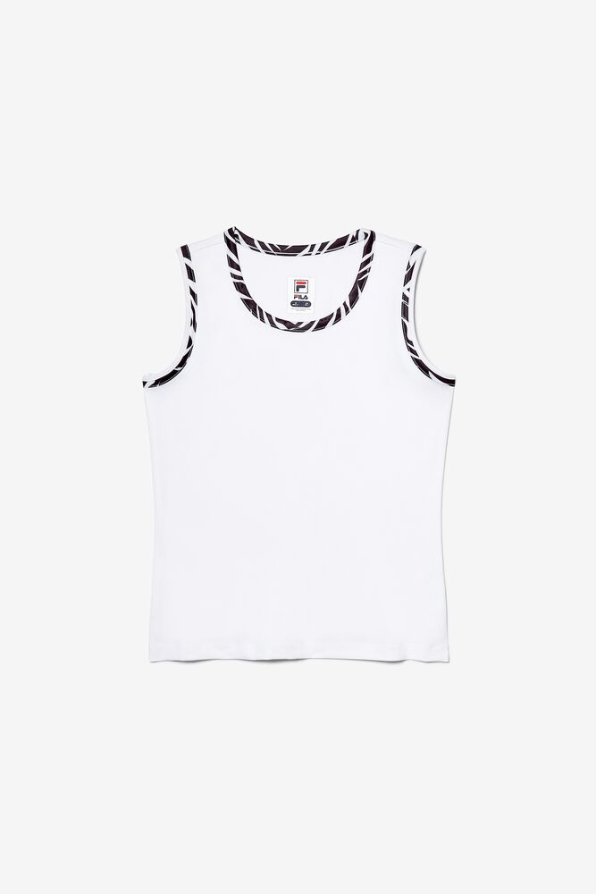 Fila Core Fullback Tank Blancas | HEMO60483