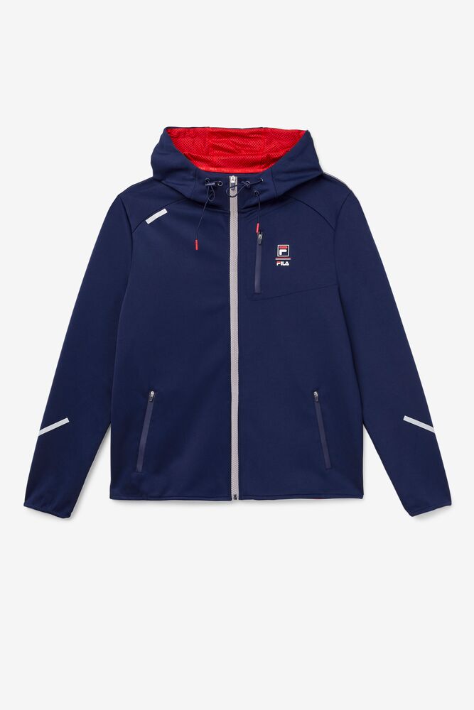 Fila Coulty Tech Hoodie Rojas | GQXP79201