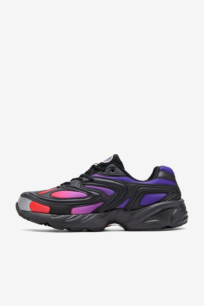 Fila Creator Sneakers Negras Azules Oscuro Moradas | QXNC92745