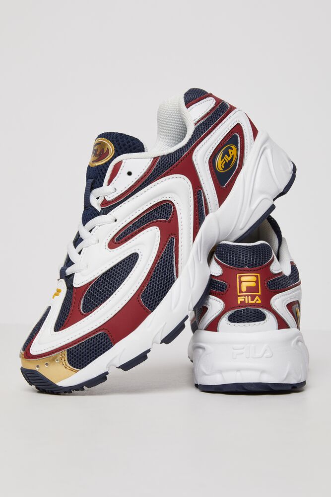 Fila Creator Tennis Shoes Blki/Wht/Rhub | EAVG83751