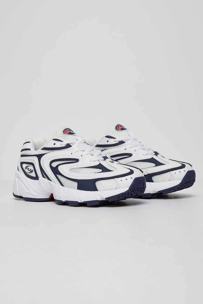 Fila Creator Tennis Shoes Wht/Fnvy/Fred | GRPA95764