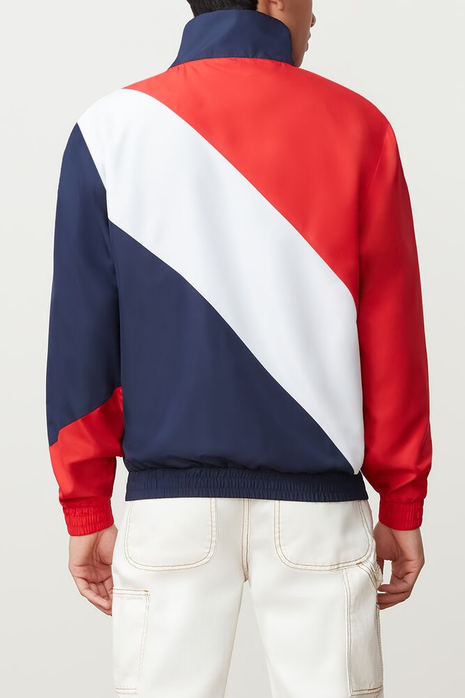 Fila Cruz Windbreaker Cred/Peac/Wht | YJFB36098