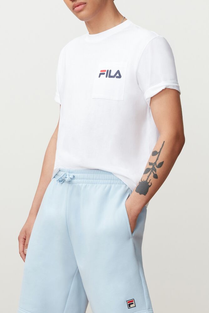 Fila Curtis Pocket Tee Blancas | BEMR83952