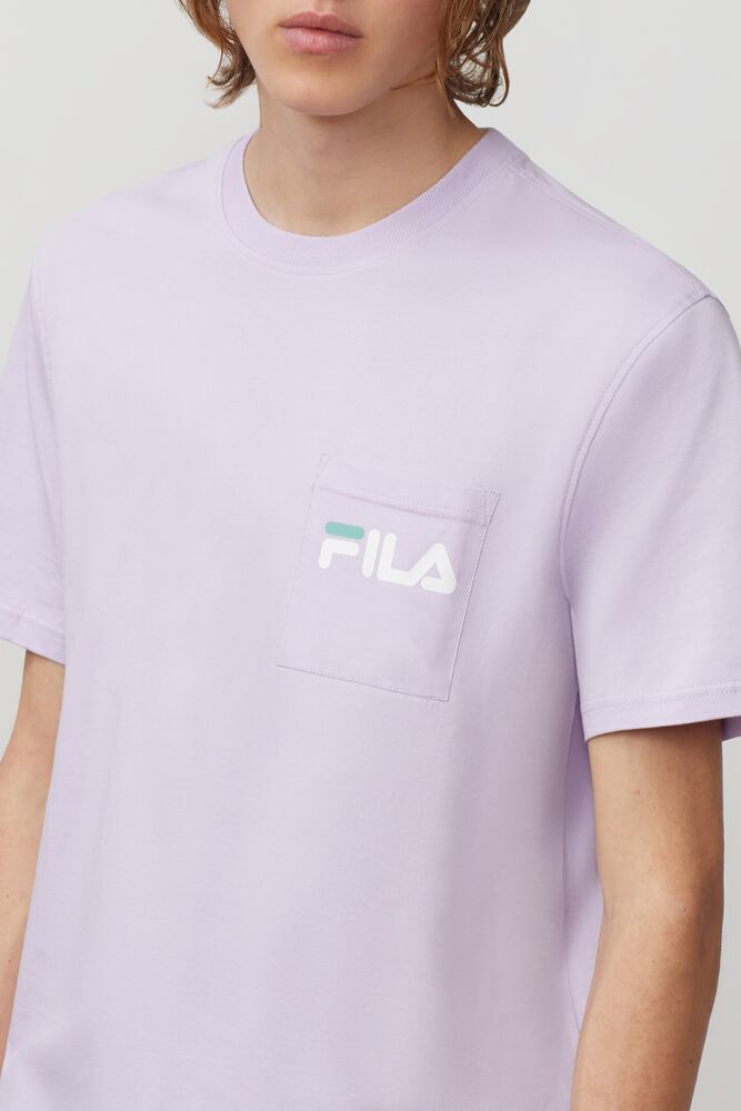 Fila Curtis Pocket Tee Patstelilac | ALDR83207