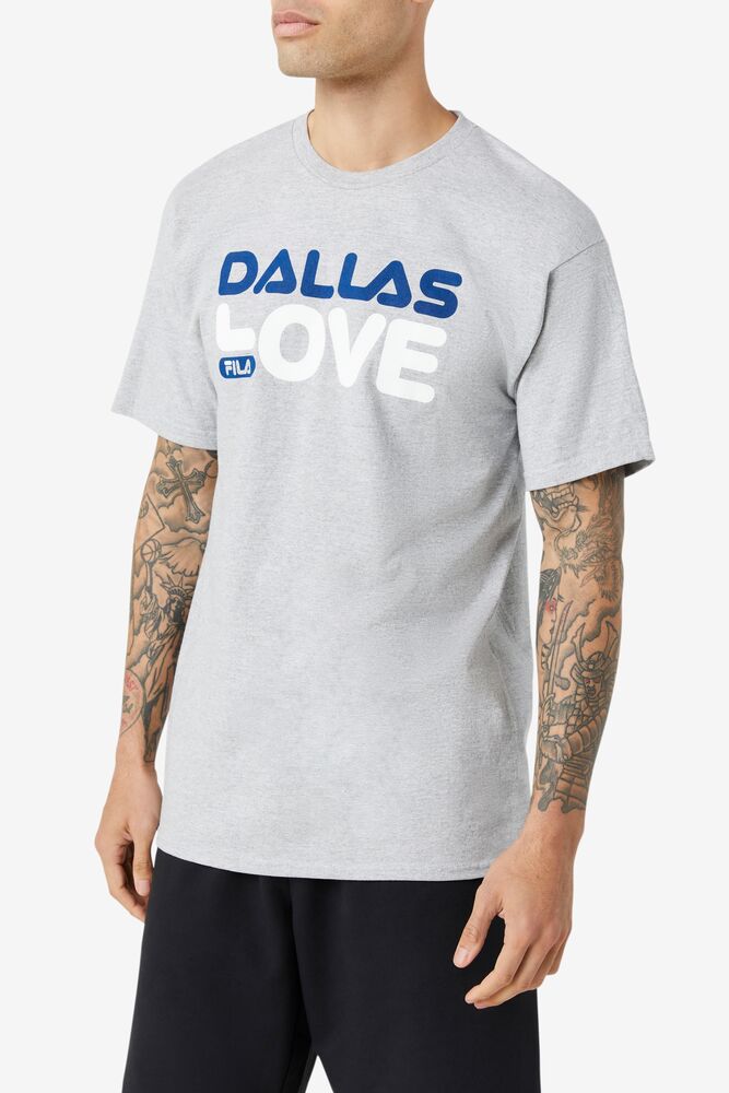 Fila Dallas Love Tee Gris | WJHO96341