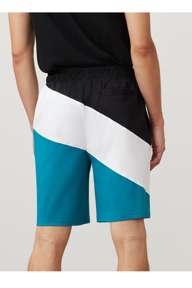 Fila Damon Short Blk/Hblu/Wht | XIAV49316