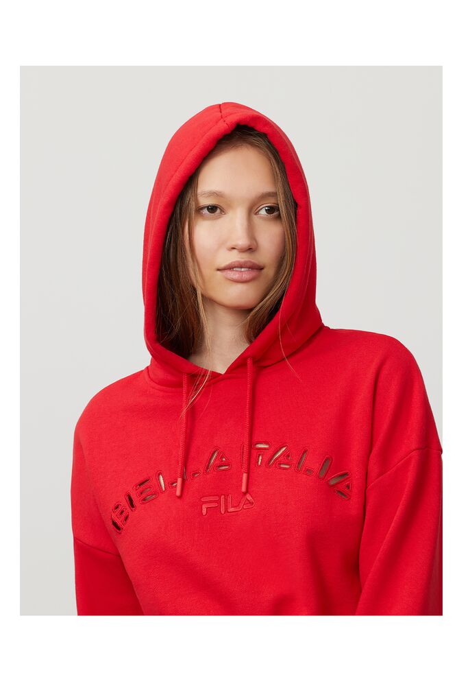 Fila Dana Hoodie Chinesred | LSMR13964