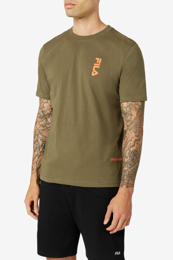 Fila Deckhand Tee Verde Oliva | MJQT17032