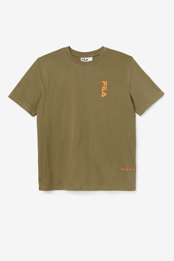 Fila Deckhand Tee Verde Oliva | MJQT17032