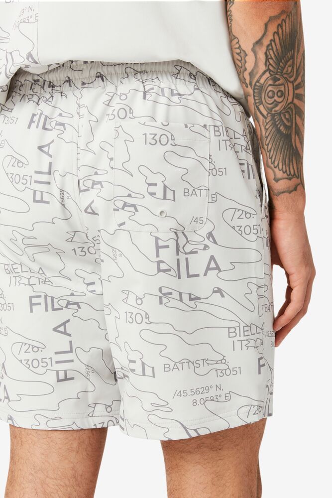 Fila Decklan Short 104 Lunar Rock | AOEZ36549