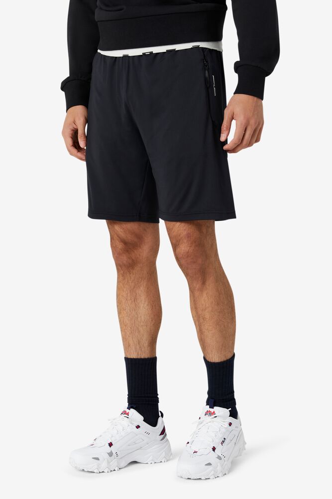 Fila Deneb Short Negras Blancas | QFPH46378