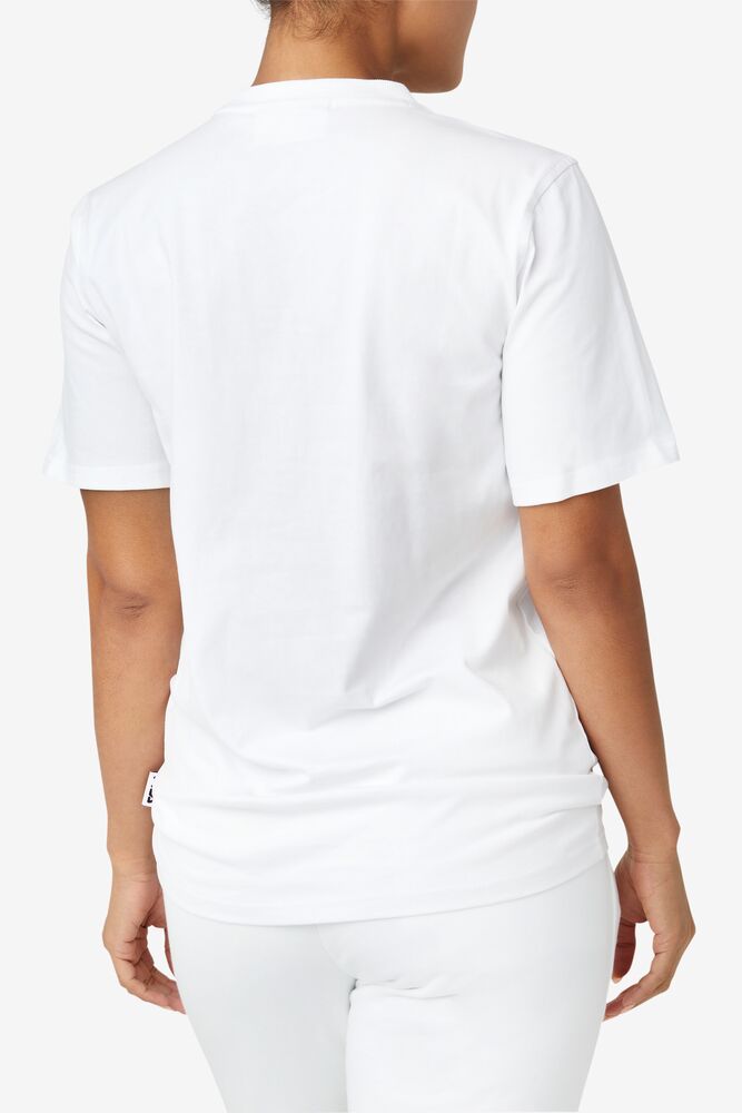 Fila Derion Tee Blancas | FBGR78941