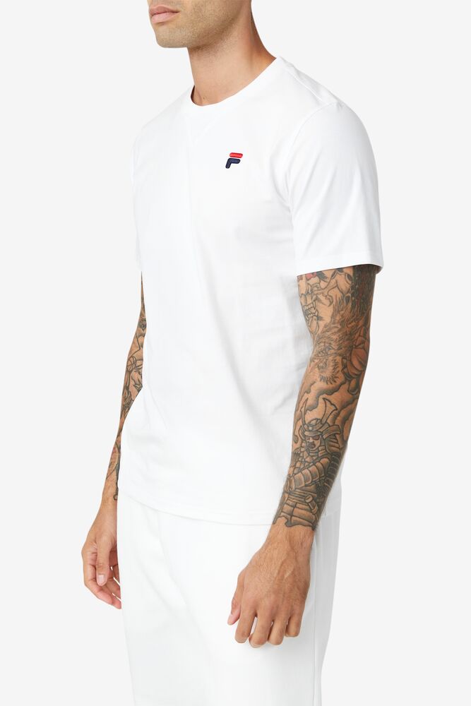 Fila Derion Tee Blancas | FBGR78941