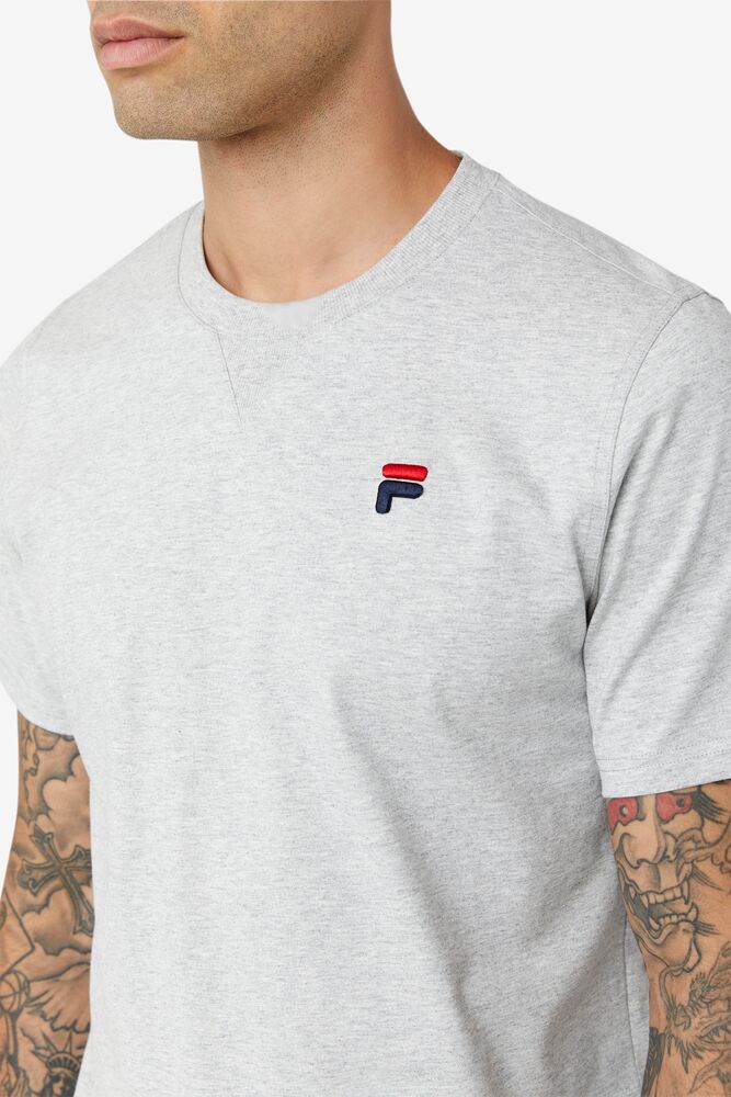 Fila Derion Tee Gris Claro | AILP47085