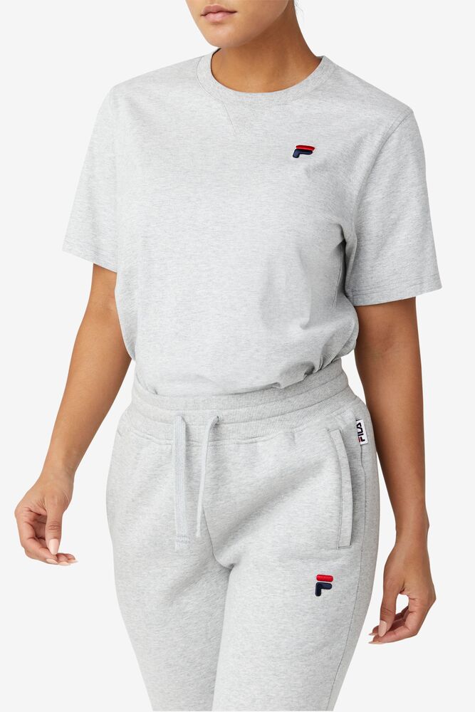 Fila Derion Tee Gris Claro | AILP47085