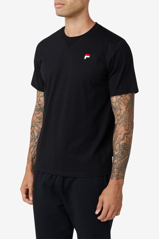 Fila Derion Tee Negras | KQJO16207