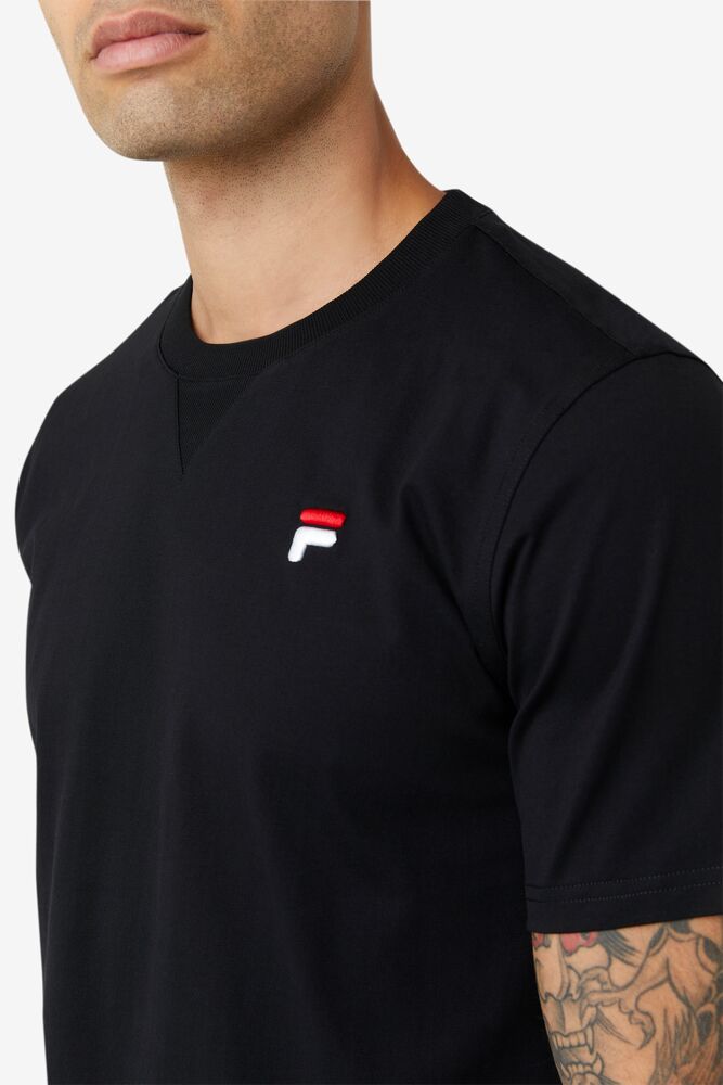 Fila Derion Tee Negras | MUBJ29708