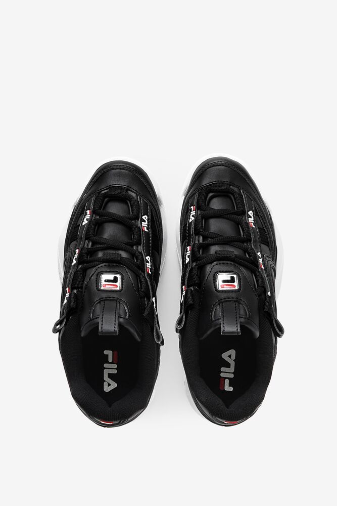 Fila D-formation Sneakers Negras Rojas Blancas | SORQ97854