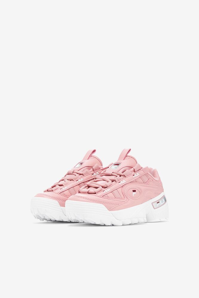 Fila D-formation Sneakers Rosas Rojas Blancas | QGZM96547