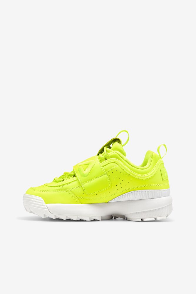 Fila Disruptor 2 Applique Sneakers Amarillo Amarillo Blancas | VENR02698